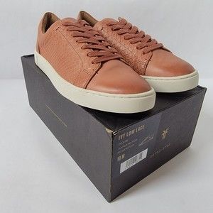 Frye Ivy low lace Rosewood Lace-up Fashion Sneakers Size 10M NEW in Box